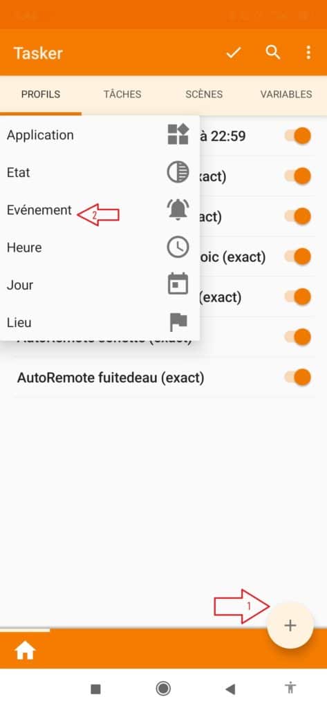 Tasker Autoremote Jeedom 