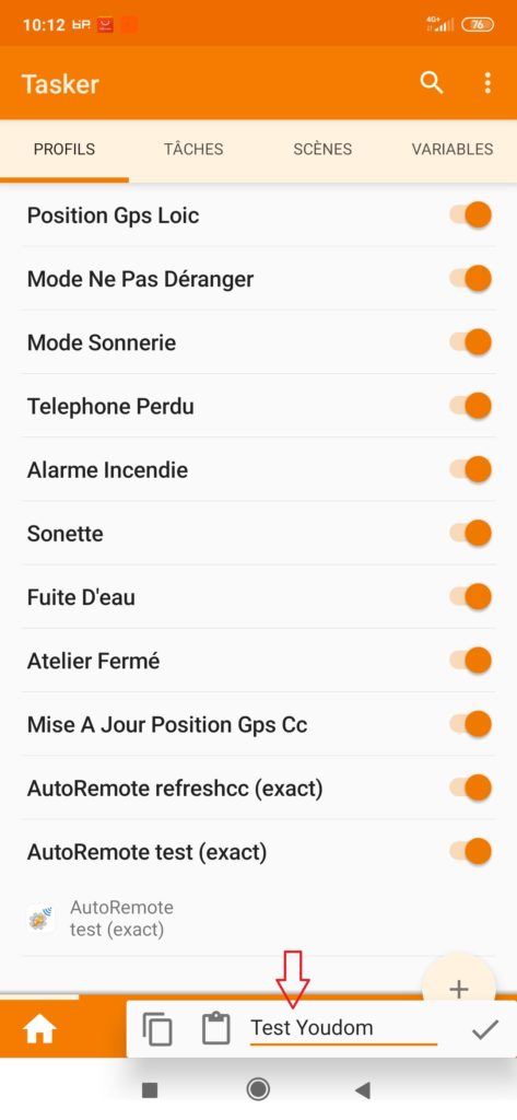 Tasker Autoremote Jeedom 