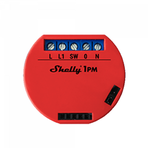 Shelly 1PM - Interrupteur/commutateur/relais, Wi-Fi 220 V 16 A