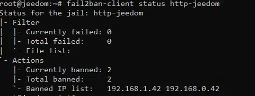 domotique Jeedom HA Fail2ban