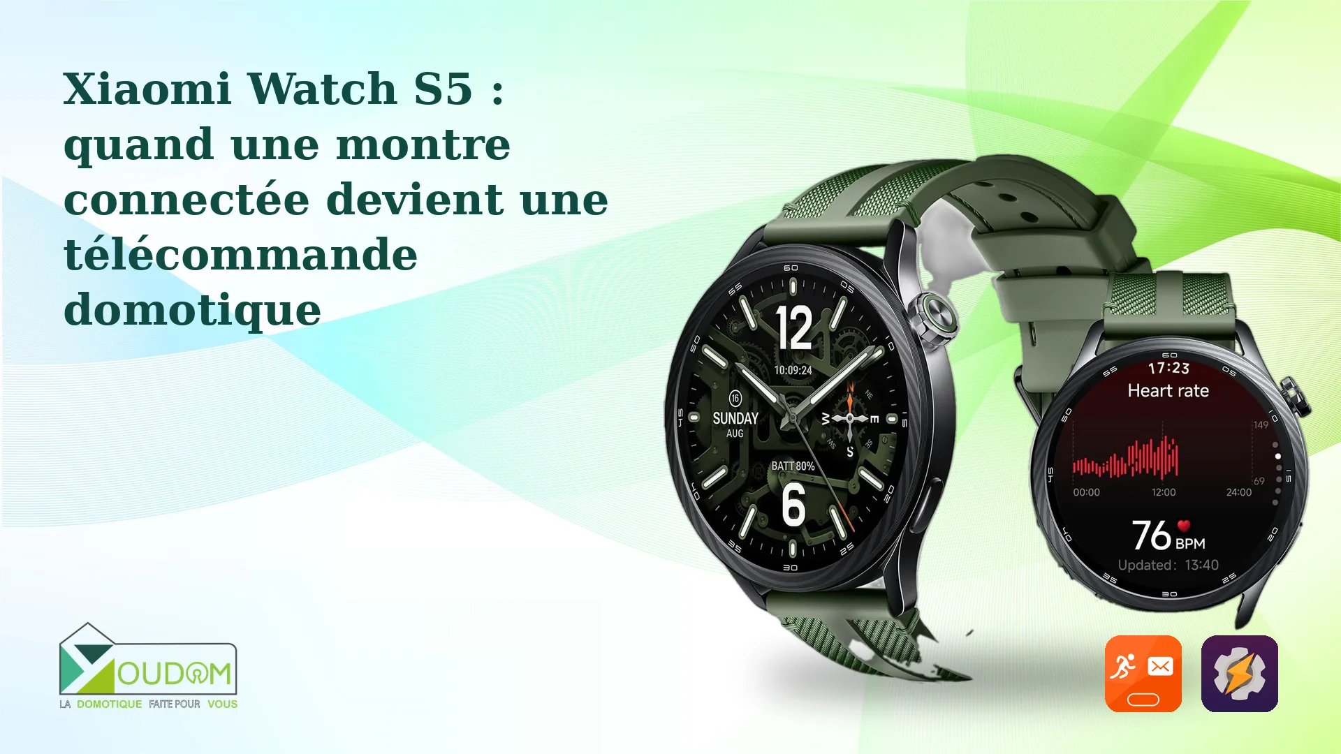 Vous consultez actuellement Xiaomi Watch S5 : quand une montre connectée devient une télécommande domotique